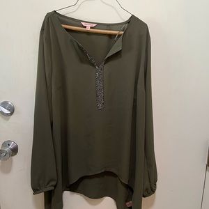 Olive Juicy Blouse